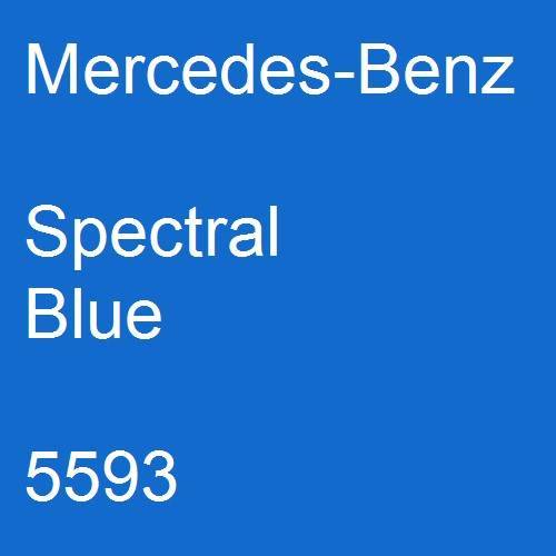 Mercedes-Benz, Spectral Blue, 5593.